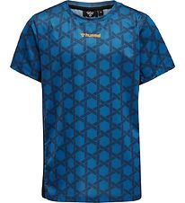 Hummel T-shirt - hmlNoah - Vallarta Blue