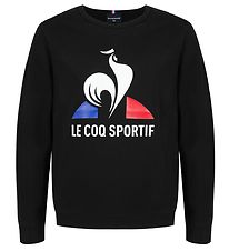 Le Coq Sportif Sweatshirt - Ess - Sort m. Logo