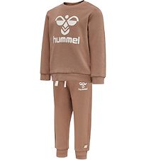 Hummel Sweatshirt/Sweatpants - hmlArine - Beaver Fur