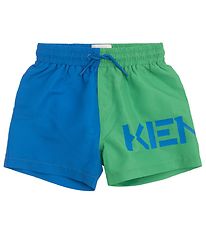 Kenzo Badeshorts - Exclusive Edition - Electric Blue/Grøn