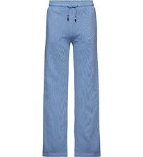 Tommy Hilfiger Sweatpants - Script Wideleg - Blue Crush