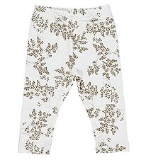 Gro Leggings - Malak - White m. Kviste