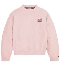 Tommy Hilfiger Sweatshirt - Natural Dye Script - Broadway Pink