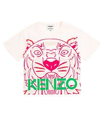 Kenzo T-shirt - Exclusive Edition - Off White m. Tiger