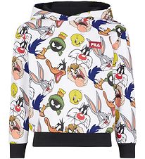 Fila Hættetrøje - Leinefelde - Bright White m. Looney Tunes Fila Hættetrøje - Leinefelde - Bright White m. Looney Tunes
