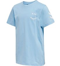 Hummel T-shirt - hmlOptimism - Blå
