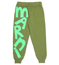 Marni Sweatpants - Khaki/Neongrøn