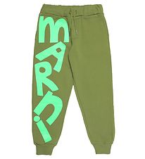 Marni Sweatpants - Khaki/Neongrn