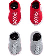 Converse Strmper- 2-pak - Grmeleret/University Red