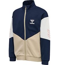 Hummel Cardigan - hmlRane - Navy/Beige