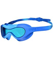 Arena Svømmebriller - Spider Kids Mask - Light Blue/Blue