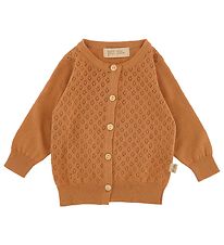 Petit Piao Cardigan - Strik - Camel m. Hulmnster