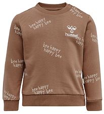 Hummel Sweatshirt - hmlDarcy - Beaver Fur