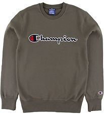 Champion Fashion Sweatshirt - Grøn m. Logo