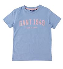 GANT T-shirt - New Heaven - Silver Lake Blue