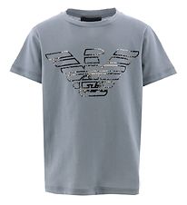 Emporio Armani T-Shirt - Trooper Aquila m. Print