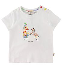 Paul Smith Baby T-shirt - Hvid m. Print