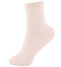 DT Denmark Skridsikre Knstrmper - Pointelle - Soft Rose