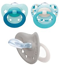 Nuk Sutter - Signature - 2Pak - Light Blue/Mint