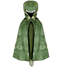 Great Pretenders Udklædning - T-Rex Kappe - Grøn