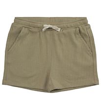 Petit by Sofie Schnoor Shorts - Rib - Dusty Green