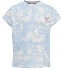 Hummel T-shirt - hmlINEZ - Cerulean