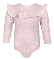 Little Wonders Body l/æ m. Flæser - Amelia - Pearl Pink Glitter Little Wonders Body l/æ m. Flæser - Amelia - Pearl Pink Glitter