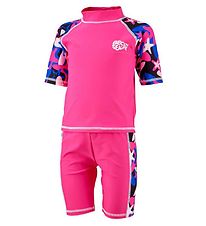 Beco Surfersæt - T-Shirt/Shorts - Pink