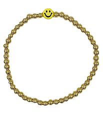 Bows By Str Armbnd - Smiley - Gul