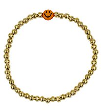 By Str Armbnd - Smiley - Orange