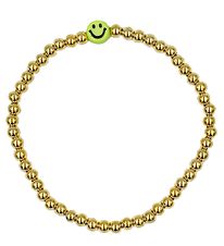 By Stær Armbånd - Smiley - Grøn
