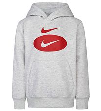 Nike Httetrje - Swoosh - Grey Heather