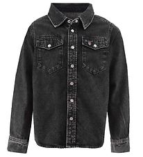 GANT Skjorte - Denim - Oversized - Black Raw