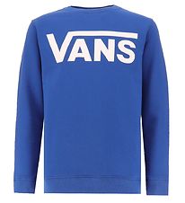 Vans Sweatshirt - Classic - True Blue/Hvid