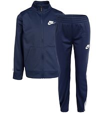 Nike Træningssæt - Cardigan/Bukser - Midnight Navy