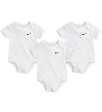 Nike Bodyer k/ - Swoosh - 3-Pak - Hvid