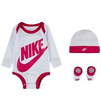 Nike Gaveæske - Body l/æ/Hue/Strømper - Futura - Rush Pink