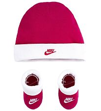 Nike Sæt - Hue/Strømper - Futura - Rush Pink