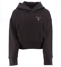 GANT Httetrje - Cropped - Contrast Shield - Dark Graphite