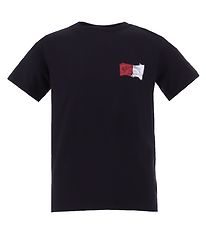 Billabong T-shirt - Ripped - Black