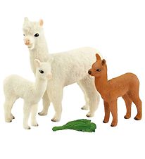 Schleich Wild Life - H: 8 cm - Alpakafamilie 42544