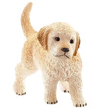 Schleich Farm World - H: 3 cm - Golden Retriever Hvalp 16396