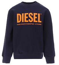 Diesel Sweatshirt - Screwdivision Logo - Navy