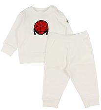 Moncler x Spider-Man Sweatst - Hvid m. Spider-Man