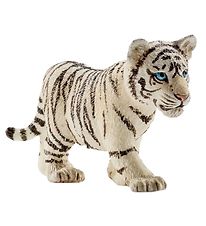 Schleich Wild Life - H: 3,5 cm - Hvid Tiger Unge 14732