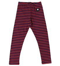 Wood Wood Leggings - Ira - Navy/Red Stripes