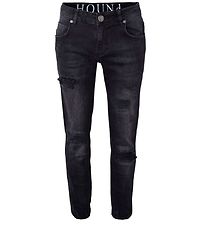 Hound Jeans - Wide - Trashed Black Denim