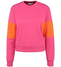 Fila Sweatshirt - Parastu - Beetroot Purple/Mandarin Orange