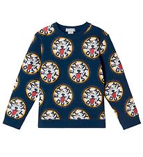 Stella McCartney Kids Sweatshirt - Eat My Dust - Bl m. Hunde