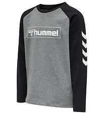 Hummel Bluse - hmlBOX - Sort/Grå